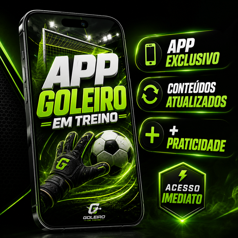 App Goleiro em Treino